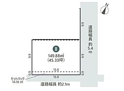 売土地　一宮市八町通2丁目　全1区画