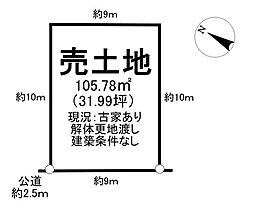 八幡字荒古後　売土地