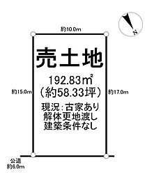 佐布里字東脇口　売土地