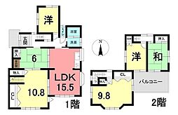 中古戸建　旭桃台