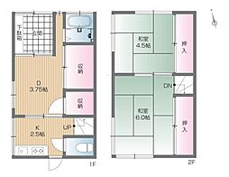 台東区鳥越１丁目　連棟式中古戸建