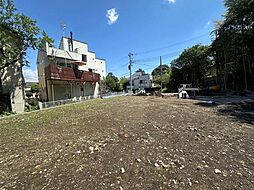 新宿４丁目建築条件無し売地２区画販売