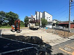 自然の環境がある新宿４丁目建築条件無し売地２区画