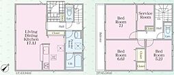 秦野市菖蒲　第2　全1棟　新築戸建