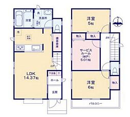 綾瀬市小園南2丁目　全2棟（今回販売1棟）1号棟　新築戸建