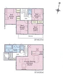 厚木市上依知　第27　全6棟　新築戸建 1号棟