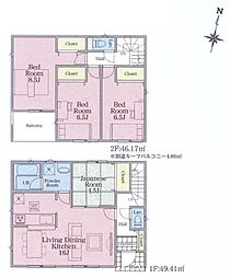 厚木市上依知　第27　全6棟　新築戸建 2号棟