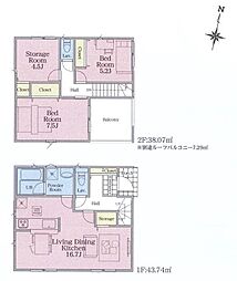 厚木市上依知　第27　全6棟　新築戸建 4号棟