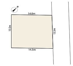 藤沢市遠藤　全1区画　条件無し売地