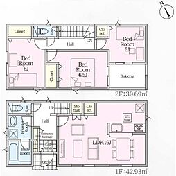 南足柄市中沼　第12　全9棟　新築戸建 8号棟
