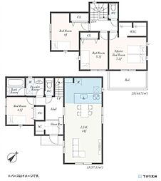 愛甲郡愛川町中津　第5　全3棟　新築戸建 3号棟