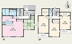 平塚市東八幡　6期　全3棟　新築戸建 2号棟