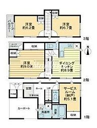新宿区左門町の一戸建て