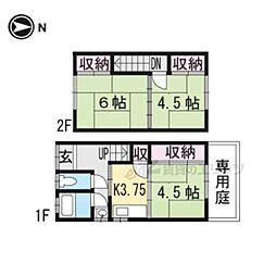 八幡市八幡垣内山の一戸建て