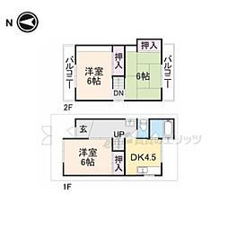 枚方市西牧野３丁目の一戸建て