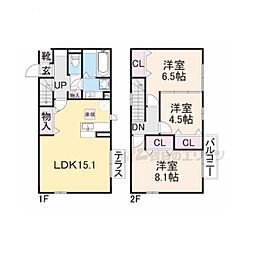 枚方市香里ケ丘11丁目の一戸建て