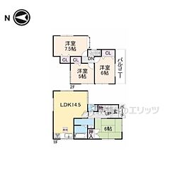 八幡市橋本尻江の一戸建て