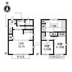 枚方市片鉾本町の一戸建て