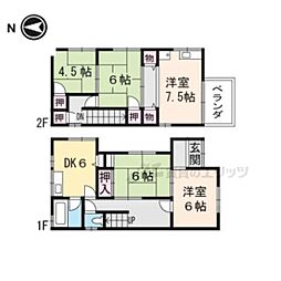 八幡市橋本堂ケ原の一戸建て