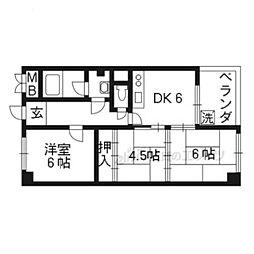 MAYUMIハイツアザレア 2D