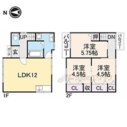 八幡市橋本尻江の一戸建て