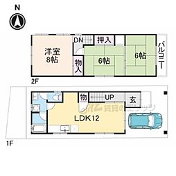 八幡市橋本狩尾の一戸建て