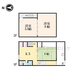 八幡市八幡三反長の一戸建て