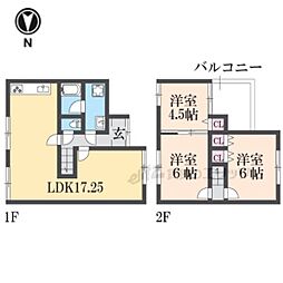 八幡市八幡小松の一戸建て