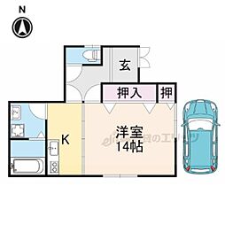 八幡市八幡山路の一戸建て