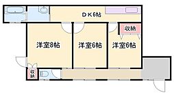 神野平屋連棟（真ん中）