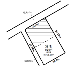 堀ノ内2丁目（253坪）貸地