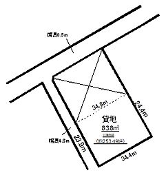 堀ノ内2丁目（253坪）貸地