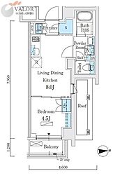 テラス大鳥居エアーズ 201