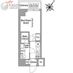 コンフォリア・リヴ横浜阪東橋 201