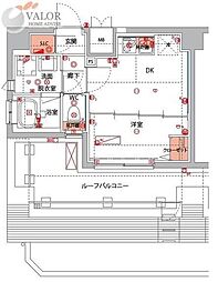 ハーモニーレジデンス横浜大通り公園EIRAKU 1102