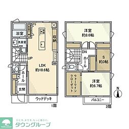 座間市入谷東4丁目の一戸建て
