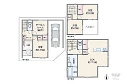 高槻市安満西の町 一戸建て