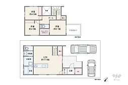 高槻市日吉台二番町 一戸建て