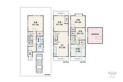 高槻市大冠町3丁目 一戸建て