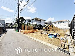 建築条件なし売地松戸市三矢小台2丁目　全2区画　B区画