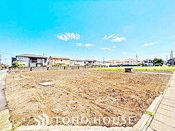 流山市美原4期　9号地　建築条件なし売地