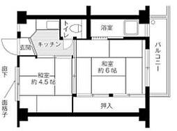 ビレッジハウス中富2号棟 0403