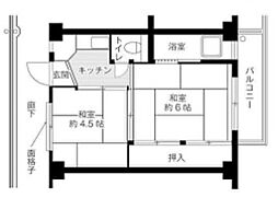 ビレッジハウス朝日ヶ丘1号棟 0408