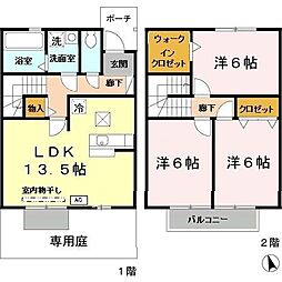 パストラル田寺 B棟 6番館