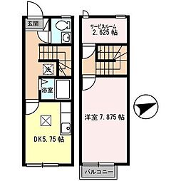 リースランド北条宮の町 B 101