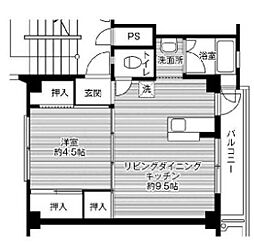 ビレッジハウス十王堂1号棟 0401