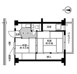 ビレッジハウス朝日ヶ丘1号棟 0104