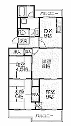 城の宮第一住宅8号棟 404