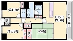 ラヴィーヌ砥堀 202