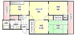 城の宮第2住宅14号棟 404